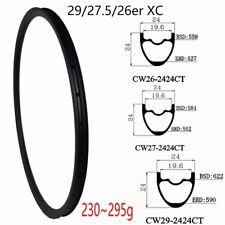 Used, MTB Bike XC Carbon Rims 29er/27.5er/26er Cross Country Mountain Bicycle Wheels for sale  Shipping to South Africa