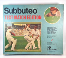 Usado, Jogo de tabuleiro vintage Subbuteo Table Cricket Test Match Edition 1975 comprar usado  Enviando para Brazil