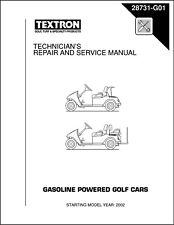 Used, Service Repair Manual Fits 2002 2003 2004 EZ-GO Gas Golf Cart 273 for sale  Shipping to South Africa