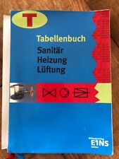Buch tabellenbuch sanitär gebraucht kaufen  Woltersdorf