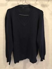 Pull bleu marine d'occasion  Bourg-de-Thizy