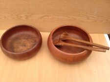 Wooden salad serving for sale  FERNDOWN