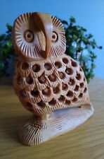 Carved wooden owl for sale  WESTON-SUPER-MARE