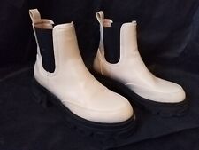 Used, womans white chunky ankle boots size 5 London Rebel for sale  Shipping to South Africa