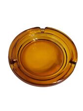 Amber glass ashtray for sale  Marine