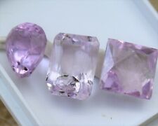 Kunzite faceted gemstones for sale  RINGWOOD