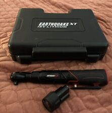 Used, Earthquake XT Tools EQ38RXT-12V Lithium Ion 3/8" Cordless Ratchet Wrench for sale  Shipping to South Africa