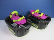 MOON SHOES mini trampolines BOUNCING BOOTS for kid feet approx age 7 antigravity for sale  Shipping to South Africa