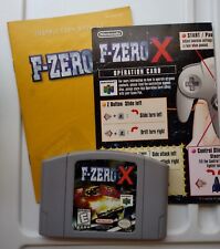 Usado, F-Zero X (Nintendo 64 N64) OEM Autêntico Testado, Funciona Ótimo com Frete Rápido Manual comprar usado  Enviando para Brazil