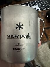 Snow peak titanium for sale  Shipping to Ireland