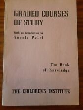 Cursos de estudio graduados 1951, el Instituto de los Niños, el Libro del Conocimiento   segunda mano  Embacar hacia Mexico