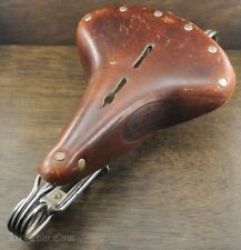 Used, Leather Hairpin SADDLE  Vintage Schwinn Chopper RatRod Cruiser HiWheel Bike Seat for sale  Shipping to South Africa