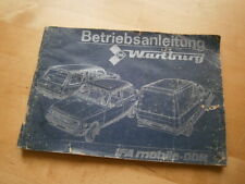 Betriebsanleitung wartburg 353 gebraucht kaufen  Oberlichtenau