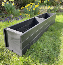 Large wooden planter for sale  Shipping to Ireland