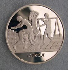 Medaille argent brique d'occasion  Plombières-lès-Dijon