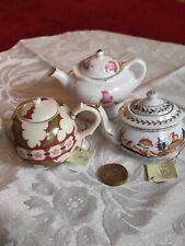 Minature porcelain tea for sale  BURY