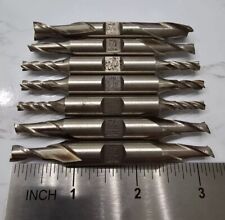 Double End Mill Lot Drill Bit HS 1/4 3/16 5/32 3/8 USA Sizes CNC Milling Machine for sale  Shipping to South Africa