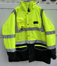 Work Ready Safety Reflection Jacket Coat Sz 4XL for sale  East Hartford