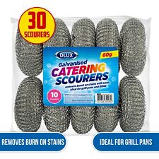 Galvanised catering scourers for sale  HARROW