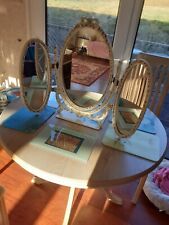 Ornate trifold mirror for sale  UCKFIELD
