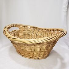 Wicker laundry basket for sale  Walford