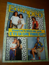 Usado, L'EUROPEO 1985/30=LOOK=MAGO DI OZ=PIERO CAMPORESI=GIAN LUIGI RONDI=CANINS MARIA segunda mano  Embacar hacia Argentina