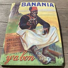 Plaque publicitaire banania d'occasion  Villenave-d'Ornon