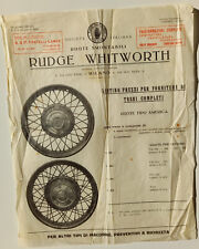 Rudge whitworth ruote usato  Domodossola