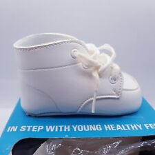 Zapatos de colección Blanco vegano Cuero Step Mates Botas Cuna Zapatos  segunda mano  Embacar hacia Argentina