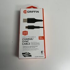 Cabo de carga e sincronização Griffin USB-C para USB-A - 6 pés comprar usado  Enviando para Brazil