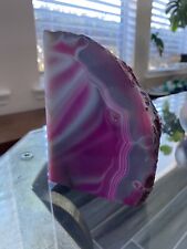Pink agate geode for sale  Saint Johns