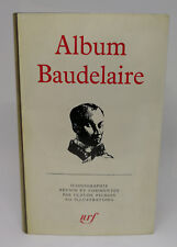 Pléiade album baudelaire d'occasion  Le Coteau