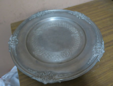 Pewter engraved plate d'occasion  Expédié en Belgium