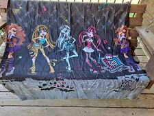 Cortinas cortinas Monster High muñecas niñas 40 x 64 dos paneles segunda mano  Embacar hacia Argentina