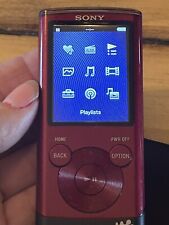 Videoclipe vintage Sony Walkman NWZ-E354 vermelho (8 GB) reprodutor de mídia digital comprar usado  Enviando para Brazil