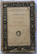 Libro sette anni usato  Roma