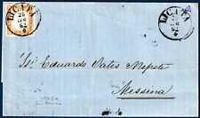 1862 sardegna lettera usato  Novedrate