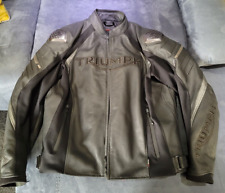 triumph jacket leather 46 for sale  SHEFFIELD