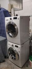 LG Stackable Washer & Dryer Set Model#: WM1377HW & DLEC855W Compact, Apt Perfect for sale  Long Island City