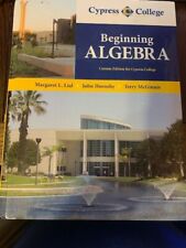 Beginning algebra custom for sale  San Pedro
