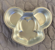 Mini molde para bolo Wilton Mickey Mouse lata 8”x6” comprar usado  Enviando para Brazil