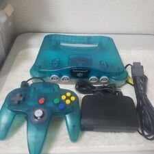 Console Nintendo 64 azul claro N64 escolha cabos de controle originais REGIÃO LIVRE comprar usado  Enviando para Brazil