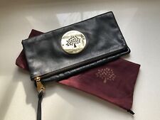 Mulberry black leather for sale  BURTON-ON-TRENT