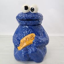 Vintage Sesame Street Cookie Monster Ceramic Cookie Jar Muppets #970  for sale  Plantsville