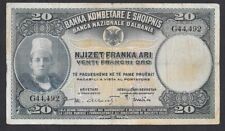 Albania banconota franchi usato  Italia