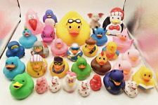 Mixed Lot Of 31 Rubber Ducks Duckies Various Others Hippo, Elephant, Penguins, used for sale  Shipping to South Africa