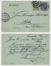 106550 - Ganzsache P 70 X - Postkarte - Erwitte 19.3.1907 nach Köln comprar usado  Enviando para Brazil