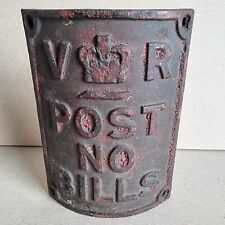 antique cast iron signs for sale  INVERNESS