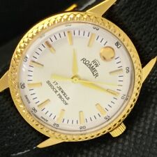 OLD REFURBISHED WINDING SWISS MENS WRIST SILVER DIAL WATCH 594b-a312030-1 for sale  Shipping to South Africa