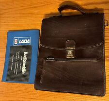 Bolsa de couro genuíno vintage LADA SAMARA com documentos  comprar usado  Enviando para Brazil